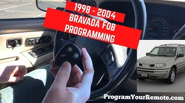 How to program a Oldsmobile Bravada remote key fob 1998 - 2004