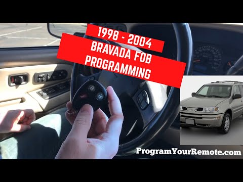 Oldsmobile Bravada 원격 열쇠 고리를 프로그래밍하는 방법 1998-2004