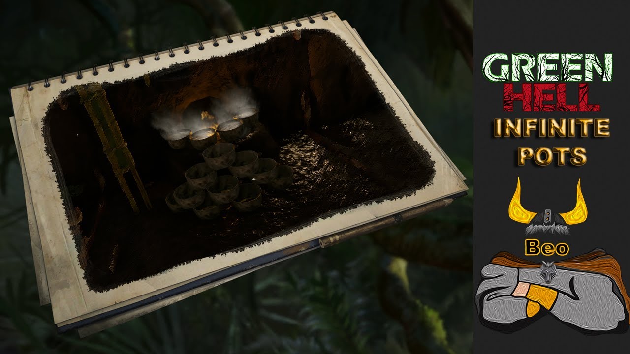 GREEN HELL HOW TO GET INFINITE POTS YouTube
