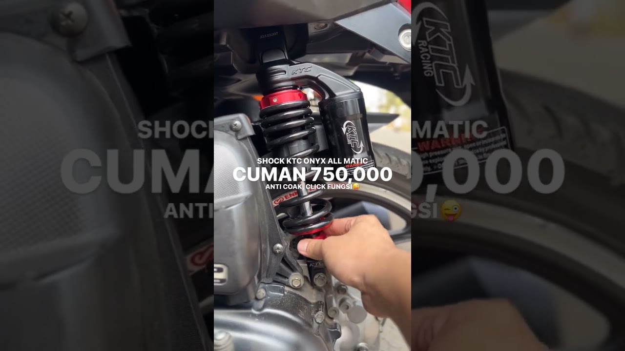 Shockbreaker Tabung Atas KTC Racing type onyx 