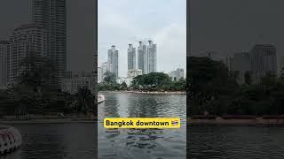 Bangkok downtown park binaural audio. What to visit in Thailand 🇹🇭