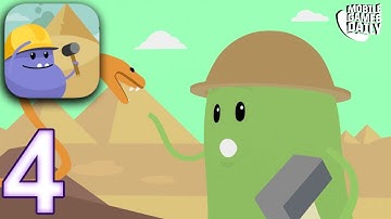 DUMB WAYS TO DIE 3 World Tour Gameplay Walkthrough Part 4 - Pyramid Run (iOS Android)