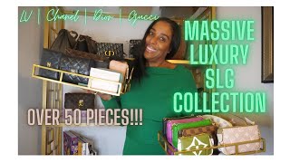 MY LUXURY SLG COLLECTION | OVER 50 PIECES | #CHANEL #LOUISVUITTON #GUCCI