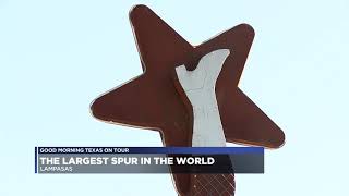 Good Morning Texas on Tour: Lampasas County - Largest spur in the world