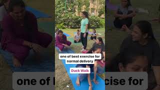 normal delivery exercise | duck walk