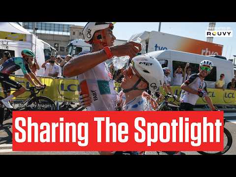 Video Tadej Poga?ar Guides Isaac del Toro To Stage 2 Victory In Tour de France Debut