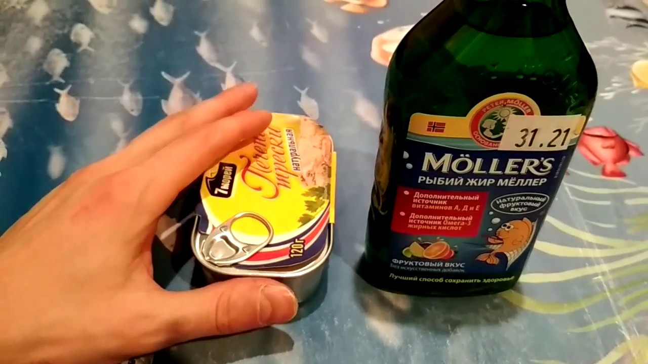 Рыбий жир Мюлер и печень трески - что лучше?
