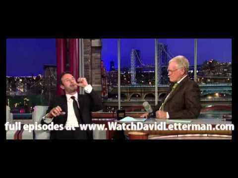 David Arquette in Late Show with David Letterman A...