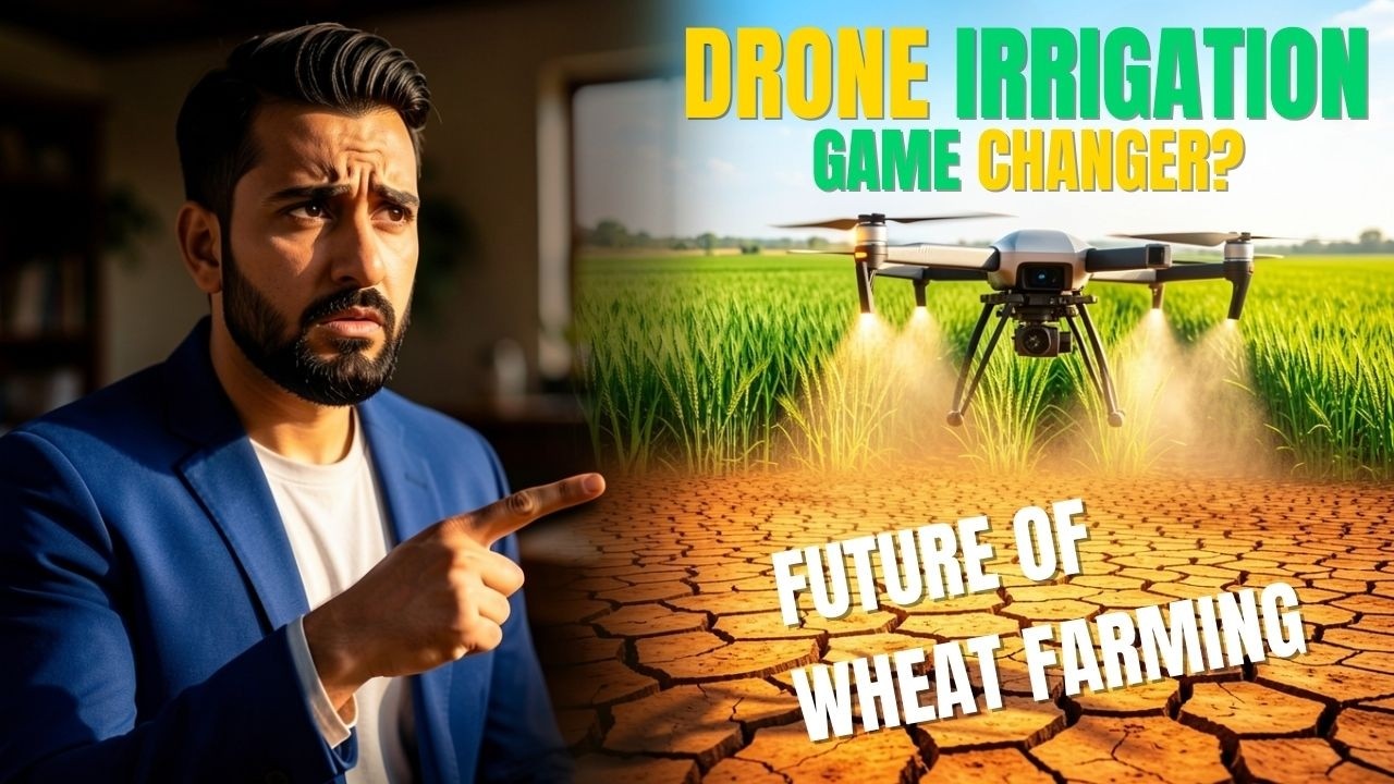 Punjab ke Wheat Farmers ke liye Drone Irrigation ka Asar | Smart Farming in Pakistan
