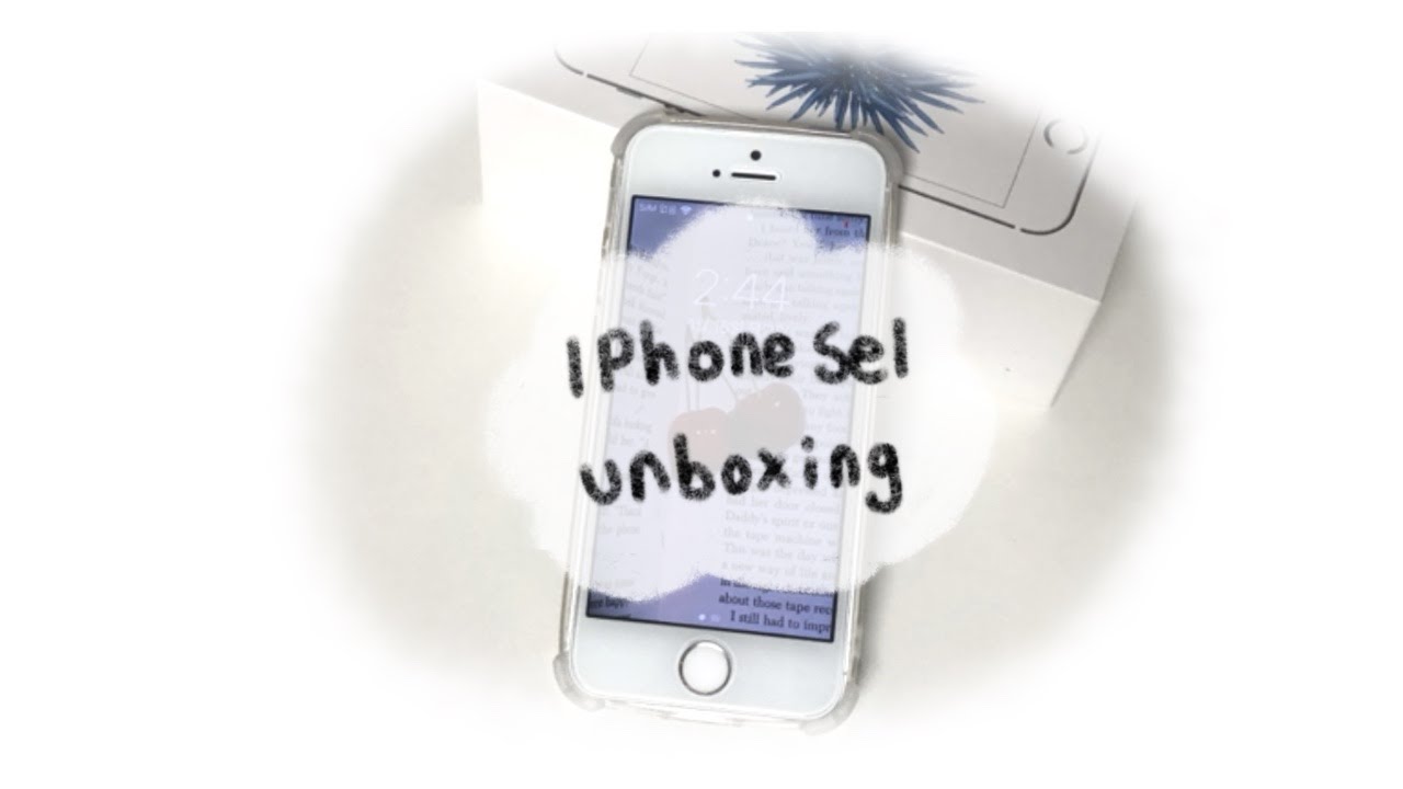 2025년에 아이폰se1 언박싱을 한다고?!