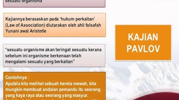 PERSPEKTIF BEHAVIORISM : CLASSICAL CONDITIONING (PAVLOV) & GOMS MODEL (CARD, MORAN AND NEWELL)