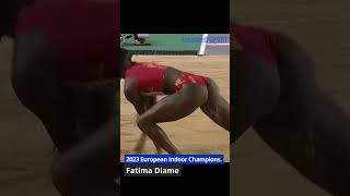 Beautiful Fatima Diame Long Jump 2023 #shorts #athletics #sport