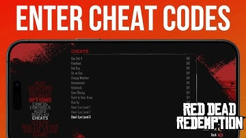 How To Use Cheats on Red Dead Redemption Android/IOS - 2025