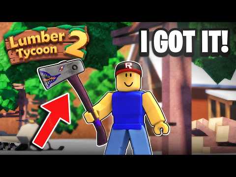 Getting EVERY Axe in Lumber Tycoon 2