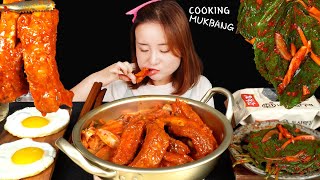 요리먹방 :) 깻잎김치 담가서 돼지등뼈김치찜에 밥 먹자!! MUKBANG.