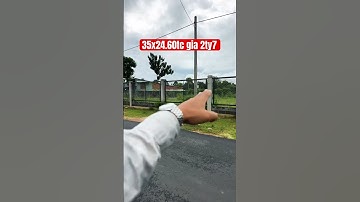 Mặt tiền đường nhựa thông gần biển Phước Hải #bbds #batdongsan