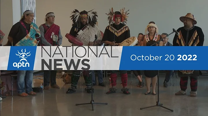APTN National News October 20, 2022 – Survivors appeal dismissed, Suicide prevention framework