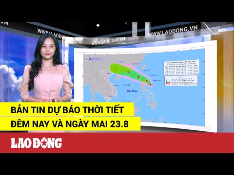 Video Bản tin dự báo thời tiết đêm nay và ngày mai 23.8 |... - youtube