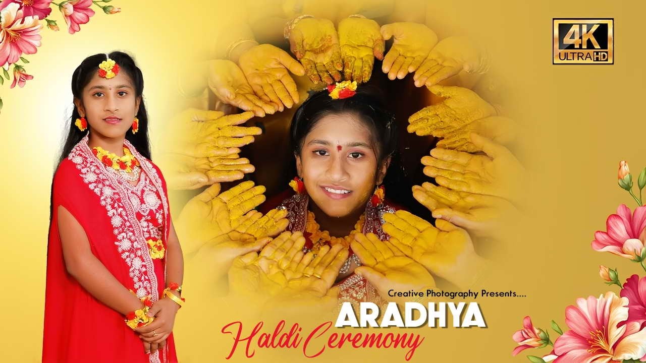 ARADHYA HALDI CEREMONY (BEST HALDI CEREMONY 2025)