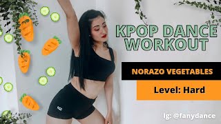 NORAZO VEGETABLES KPOP DANCE WORKOUT | dance cardio, super energetic
