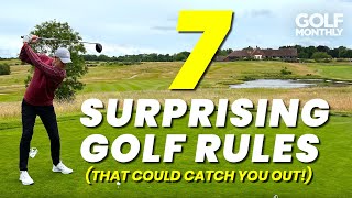 7 SURPRISING GOLF RULES THAT COULD CATCH YOU OUT!