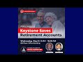 House democratic policy committee hearing on keystone saves retirement accounts