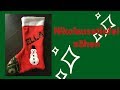 Nikolausstiefel nähen | Nikolaussocke nähen - so geht&#39;s Videotutorial mit Vorlage