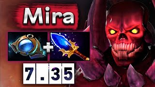 Мира на Шадоу Демоне с Мираклом в команде, но есть нюанс - Mira Shadow Demon 7.35 DOTA 2