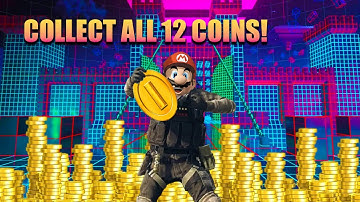 HOW TO GET THAT SYNTH-BUST ANIMATED CAMO EASY! All 12 Coin Locations in LTM Get Higher MODE!)