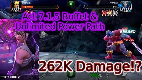 Act 7.1.5 My Fourth Path! (Buffet & Unlimited Power) Marvel Contest Of Champions