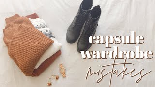 3 Biggest Capsule Wardrobe Mistakes & How to Avoid Them