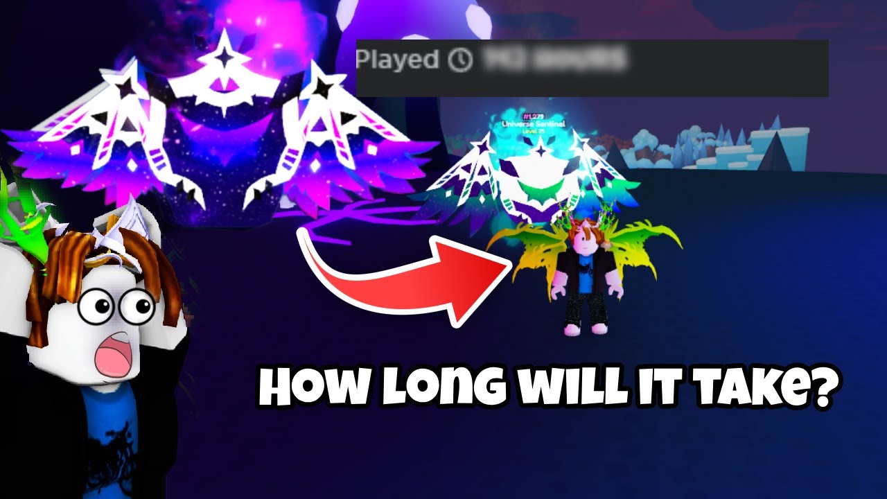 How fast can i get the universe sentinel in pet catchers roblox - YouTube