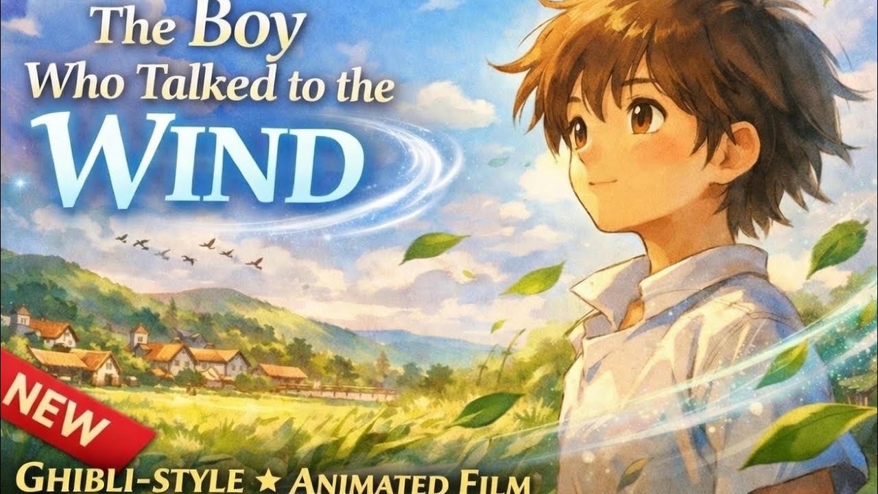 The Boy Who Talked to the Wind | Studio Ghibli Inspired | Emotional Cinematic Story | Story Beat