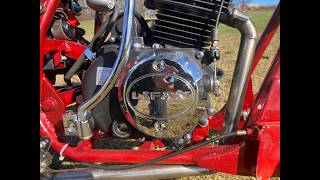 MINI-CHOPPER build with Lifan engine ! 🛠️🏍️ Chopper 50cc