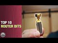 Top Ten Router Bits // Woodworking