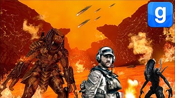 Marines & Infantry VS Alien Xenomorph