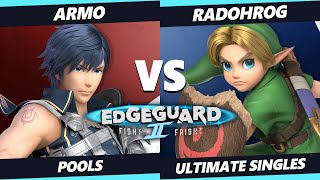 Edgeguard II - Armo (Chrom) Vs. Radohrog (Young Link) SSBU Ultimate Tournament