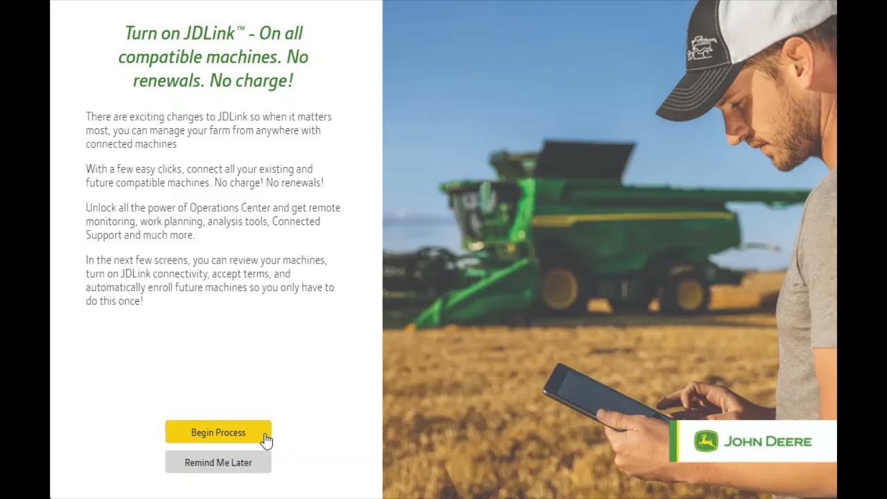 Enabling JDLink Connectivity YouTube