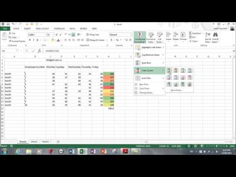 MS Excel 2013-