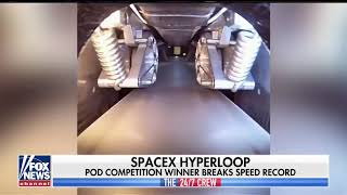 Hyperloop pod breaks speed record at 284 mph