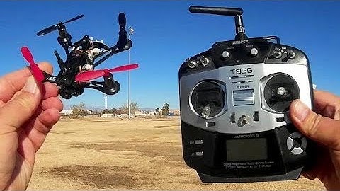 Eachine QX95S Upgraded Micro FPV Racer Drone Flight Test Review