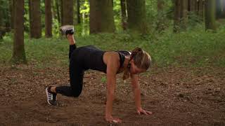 Fit2Ski Exercise – Table Top + Donkey Kick