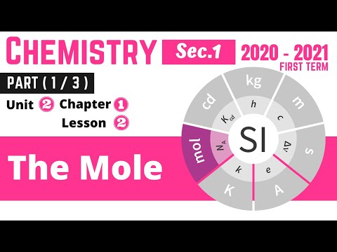 Chemistry | Sec.1 | The Mole | Part (1-3) | Unit (2) | Chapter (1) | Lesson (2)