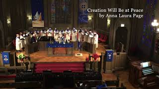Creation Will Be at Peace, by Anna Laura Page, Chicago Temple Choir LIVE recital recording