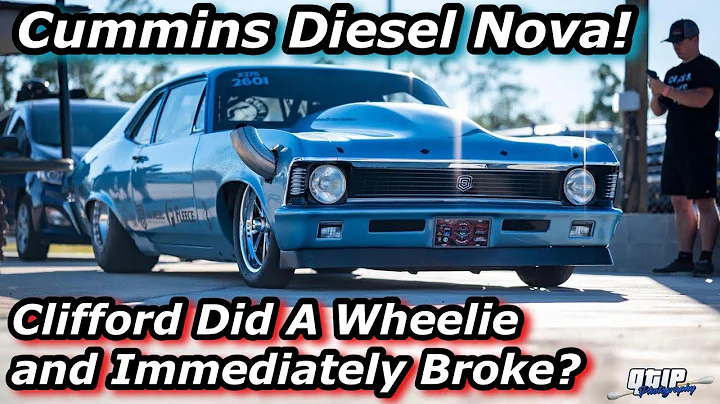 I BROKE Clifford |  Racing With A Diesel Chevy Nova From Hardway Performance - X275 Ryan Milliken