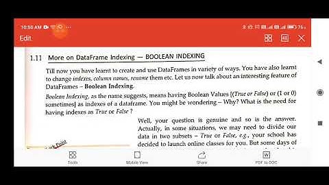 Boolean data frame in Python Pandas Dr Surya Pratap Singh