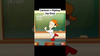 Cartoon into Hiphop, Jay Eazy #hiphop #shorts #newartist #shortsfeed #2danimation