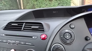 Honda Civic MK8 Clock Setting | Change Time 2006−2012 EASY DIY