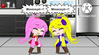 Metatron Yellow Cat and Sandalphon Pink Cat Tf {Gacha club}