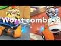 Top 6 WORST combos in Mario Kart 8 Deluxe